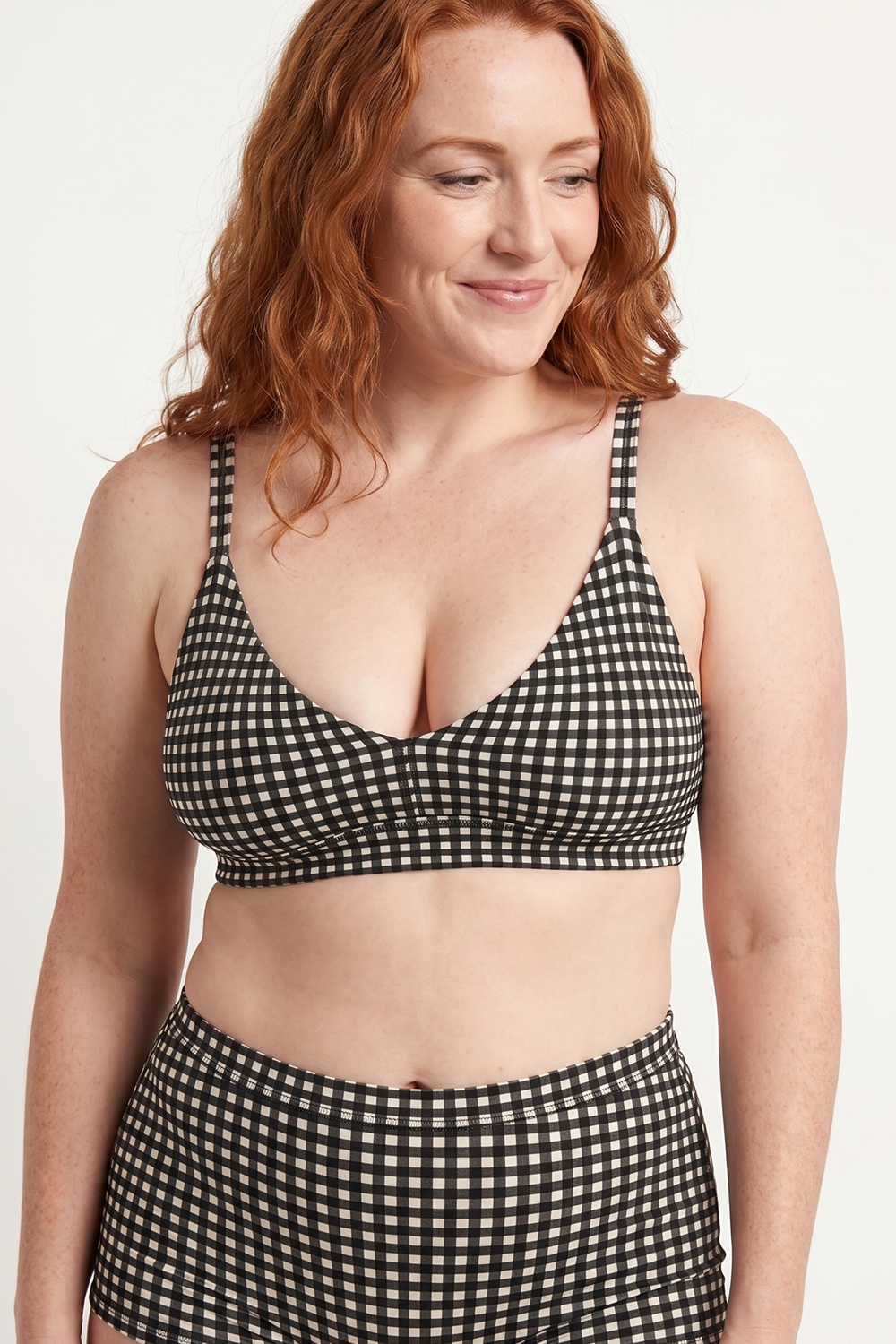The Blackberry Bramble | Window Pane Boob Hammock™ Plunge Bralette - Shinesty - Flyclothing LLC
