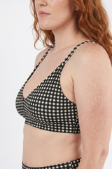 The Blackberry Bramble | Window Pane Boob Hammock™ Plunge Bralette - Shinesty - Flyclothing LLC