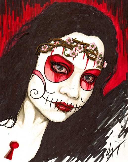 Black Market Art Company Blackberry Print - Black Market Art Company - Flyclothing LLC