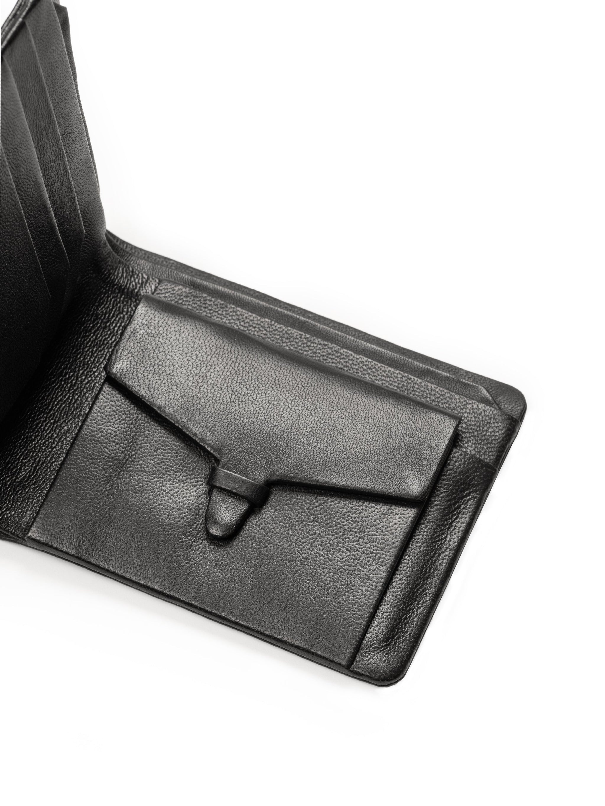 Black Kodiak Billfold - Classy Leather Bags - Flyclothing LLC