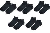 tittimitti® 98% ORGANIC COTTON Kid's Ankle Socks (5-pack). Ages 5 Through 12. - tittimitti - Flyclothing LLC