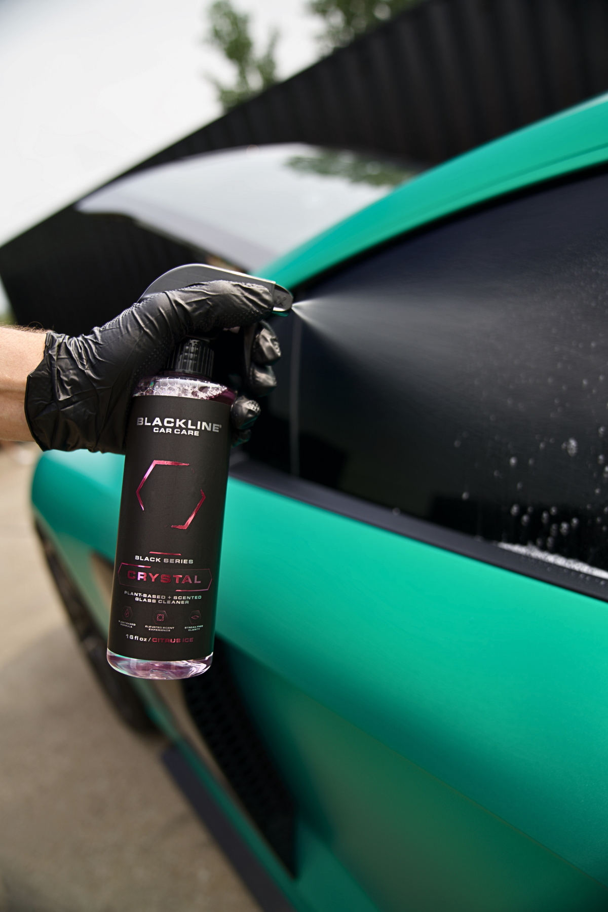 BLACKLINE® CRYSTAL GLASS CLEANER - Blackline Car Care - Flyclothing LLC