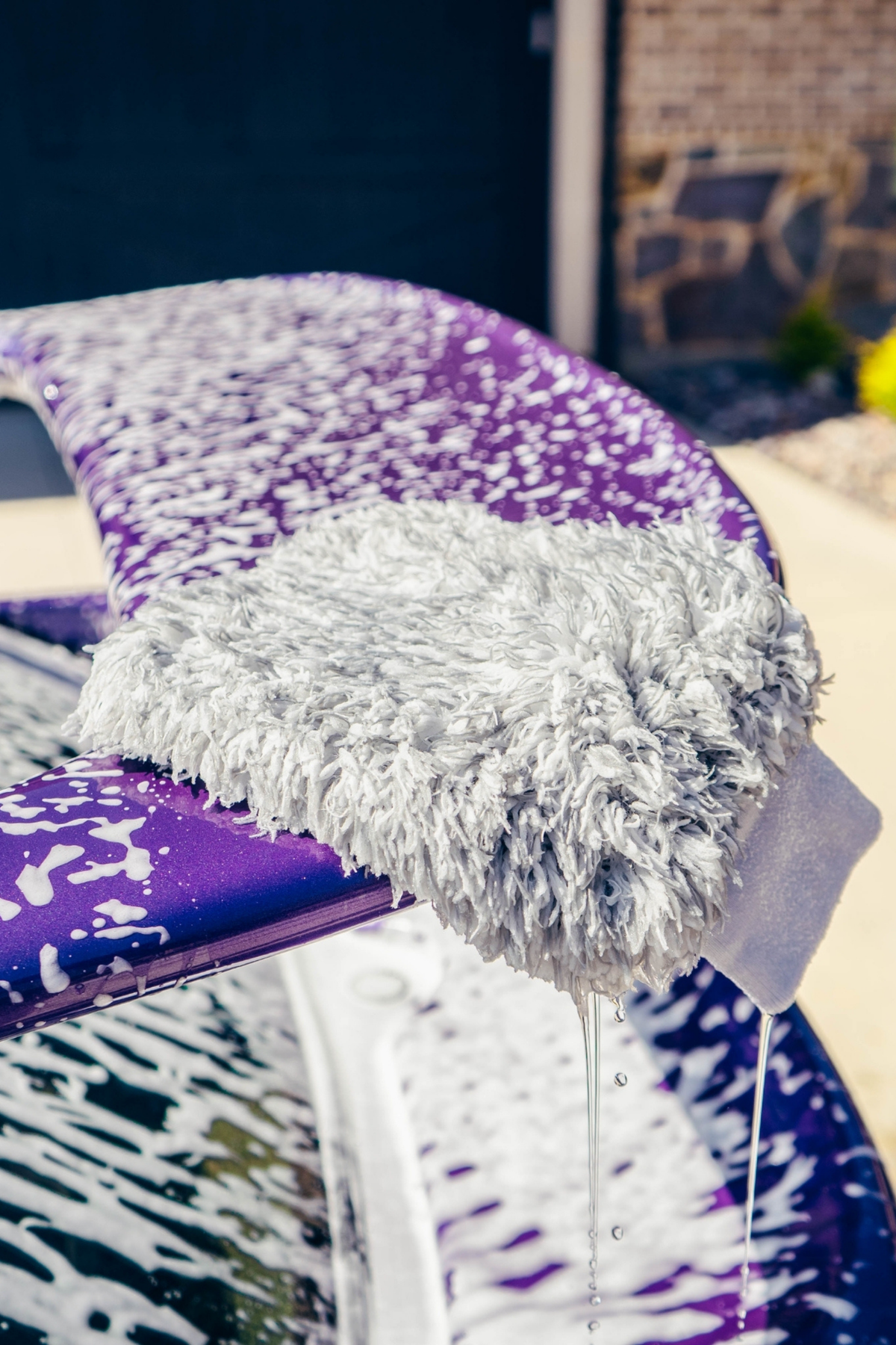 BLACKLINE® MICROFIBER WASH MITT - Blackline Car Care - Flyclothing LLC