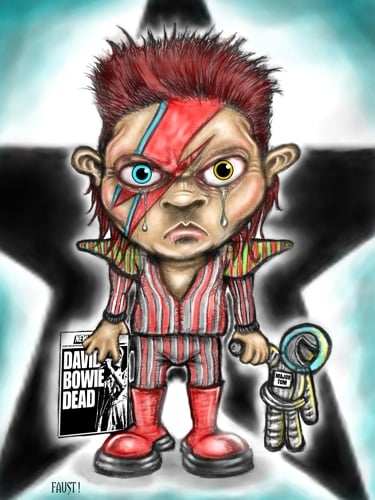 Black Market Art Company Blackstar Print - Black Market Art Company - Flyclothing LLC