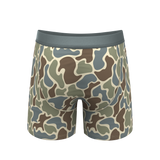 The Blender | Grey Duck Camo Ball Hammock® Pouch Underwear With Fly