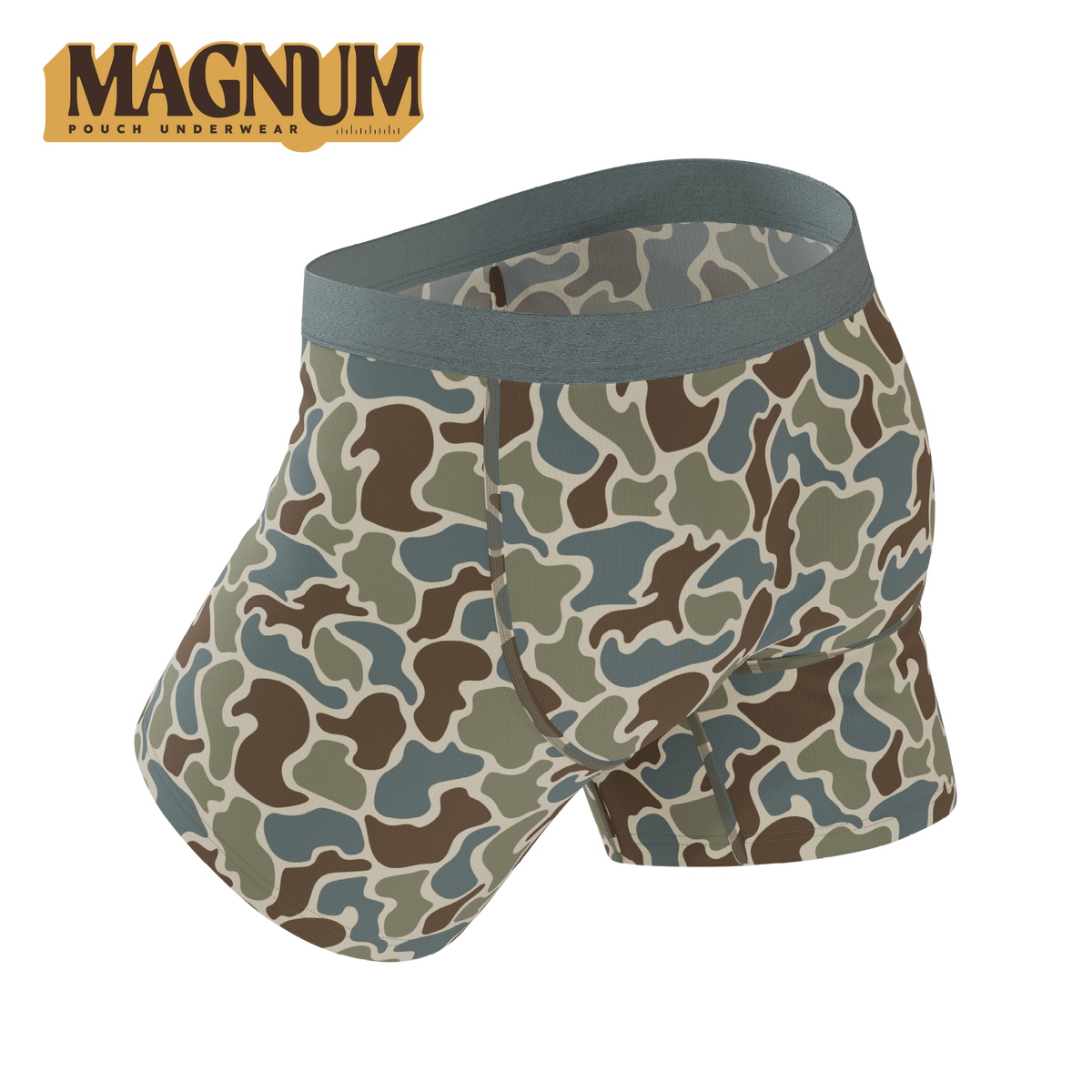 The Blender | Grey Duck Camo Ball Hammock® Magnum Big Pouch Underwear