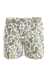 The Blender | Grey Duck Camo Ball Hammock® Pouch 5" Swim Trunks - Shinesty - Flyclothing LLC
