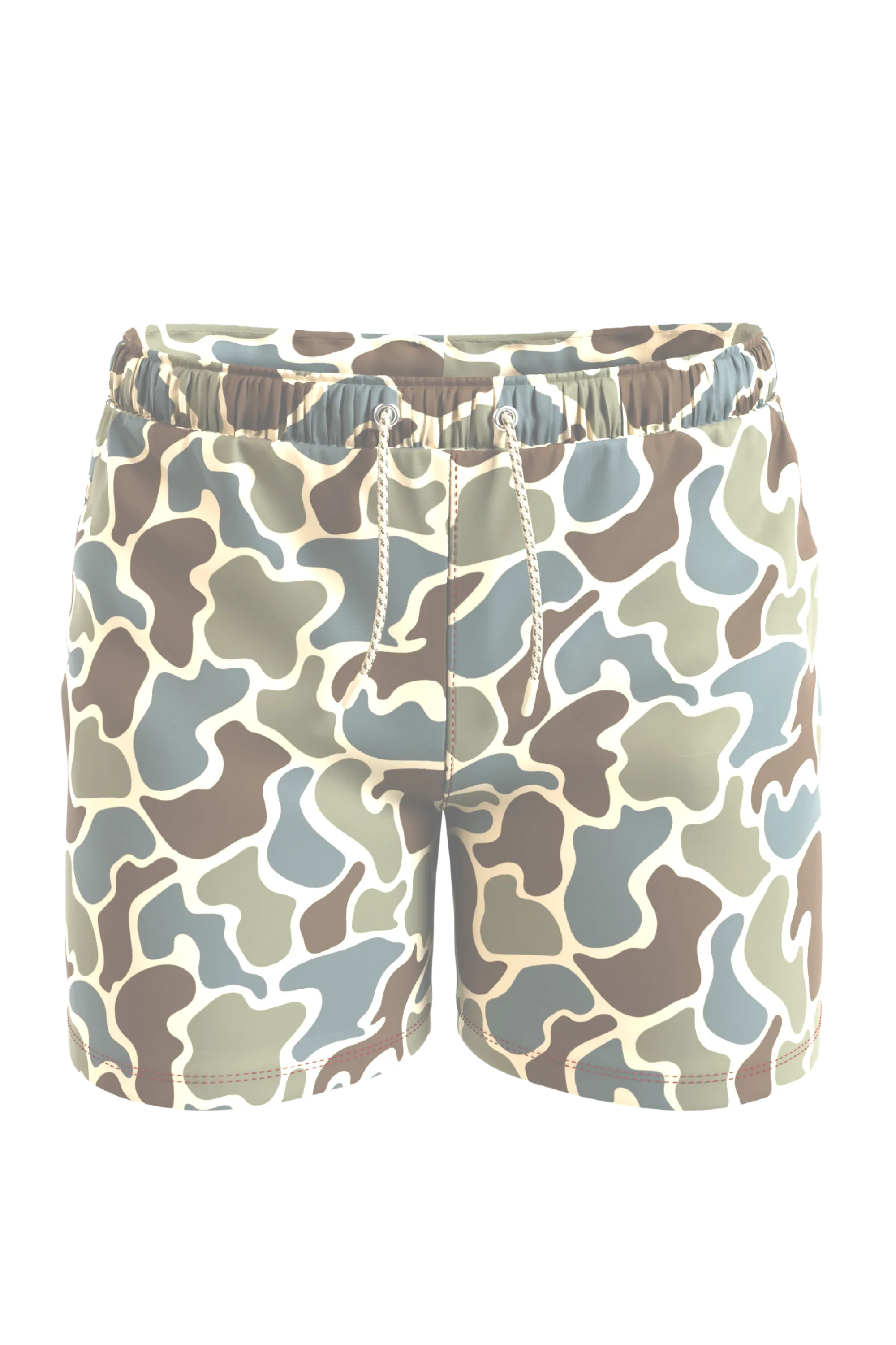 The Blender | Grey Duck Camo Ball Hammock® Pouch 5" Swim Trunks - Shinesty - Flyclothing LLC
