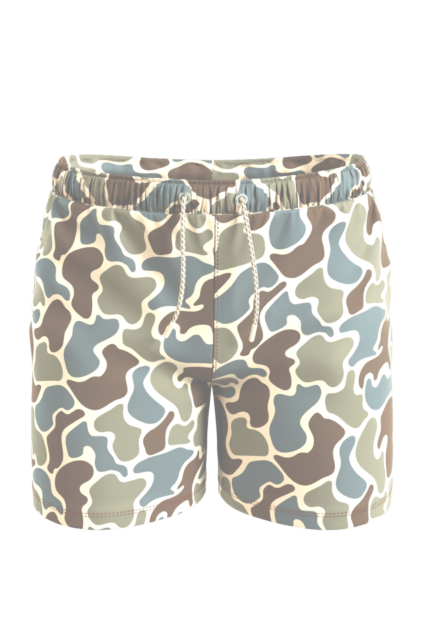 The Blender | Grey Duck Camo Ball Hammock® Pouch 8" Swim Trunks - Shinesty - Flyclothing LLC