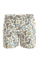 The Blender | Grey Duck Camo Ball Hammock® Pouch 8" Swim Trunks - Shinesty - Flyclothing LLC