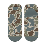 The Blender | Grey Duck Camo Heel Hammock™ Ankle Socks