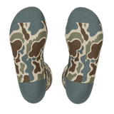 The Blender | Grey Duck Camo Heel Hammock™ Crew Socks