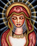 Black Market Art Company Blessed Mary Print