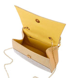 Bling Evening Tote Crossbody Bag Chain Handle - Madeline Love - Flyclothing LLC