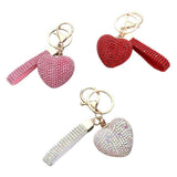 Bling Heart Bag Charm - Madeline Love - Flyclothing LLC