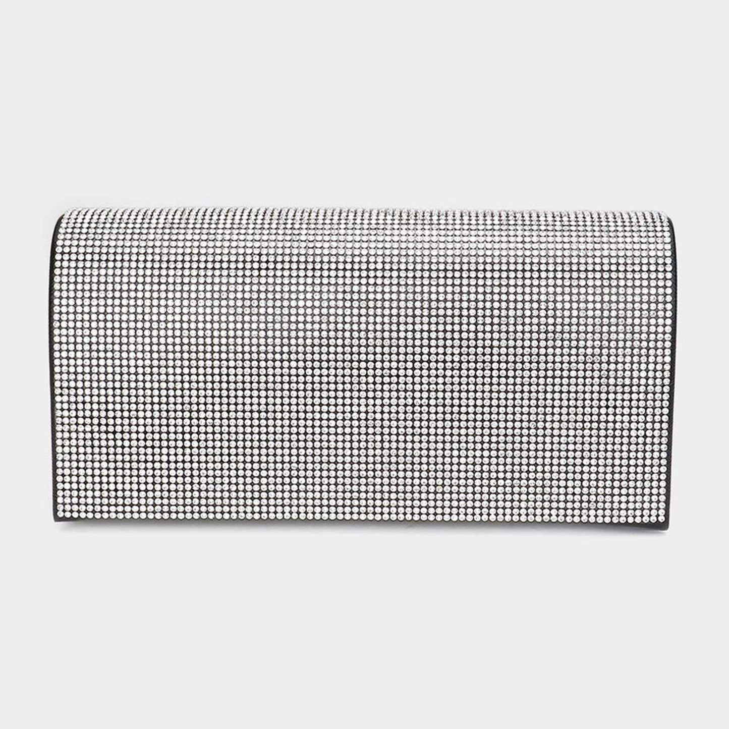 Bling Solid Evening Clutch Crossbody Bag - Madeline Love - Flyclothing LLC
