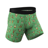 The Blitzened | Reindeer Beer Ball Hammock® Pouch Underwear - Shinesty - Flyclothing LLC