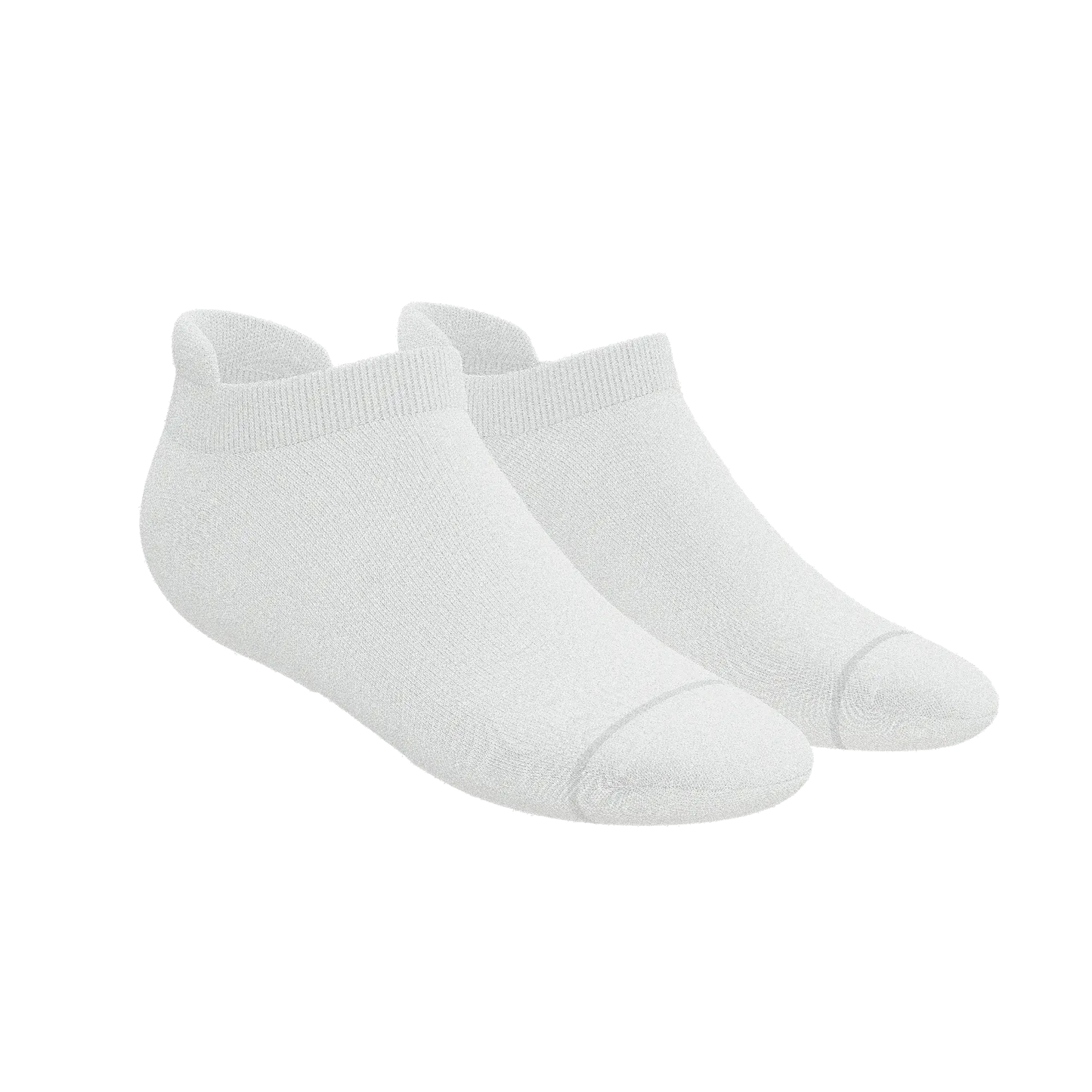 The Blizzard | Plain White Heel Hammock™ Ankle Socks - Shinesty - Flyclothing LLC