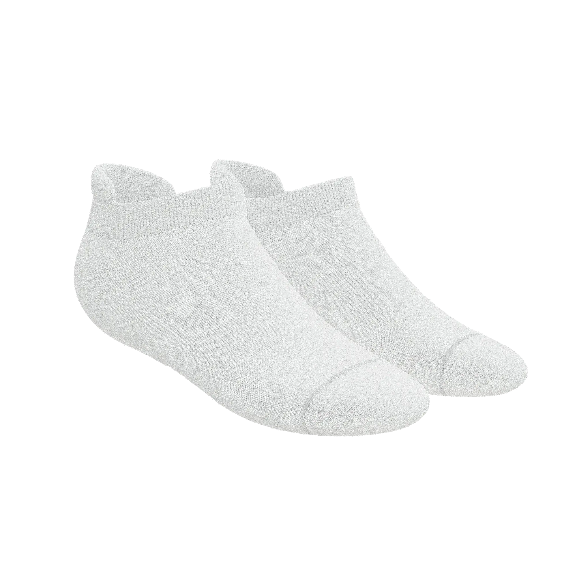 The Blizzard | Plain White Heel Hammock™ Ankle Socks - Shinesty - Flyclothing LLC