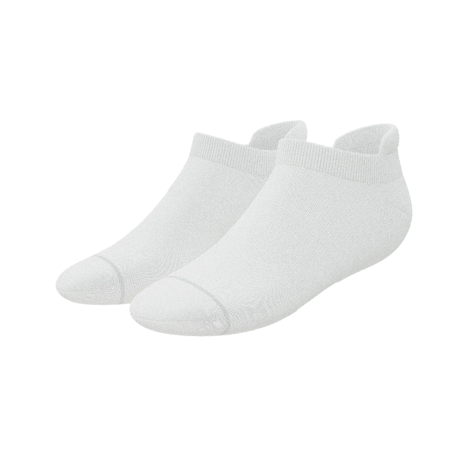 The Blizzard | Plain White Heel Hammock™ Ankle Socks - Shinesty - Flyclothing LLC