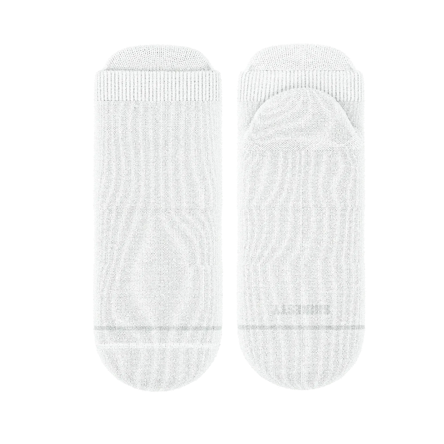 The Blizzard | Plain White Heel Hammock™ Ankle Socks - Shinesty - Flyclothing LLC