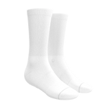 The Blizzard | Plain White Heel Hammock™ Crew Socks - Shinesty - Flyclothing LLC