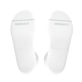 The Blizzard | Plain White Heel Hammock™ Crew Socks