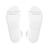 The Blizzard | Plain White Heel Hammock™ Crew Socks - Shinesty - Flyclothing LLC