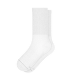 The Blizzard | Plain White Heel Hammock™ Crew Socks - Shinesty - Flyclothing LLC