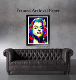 Black Market Art Company Blond Bombshell Print