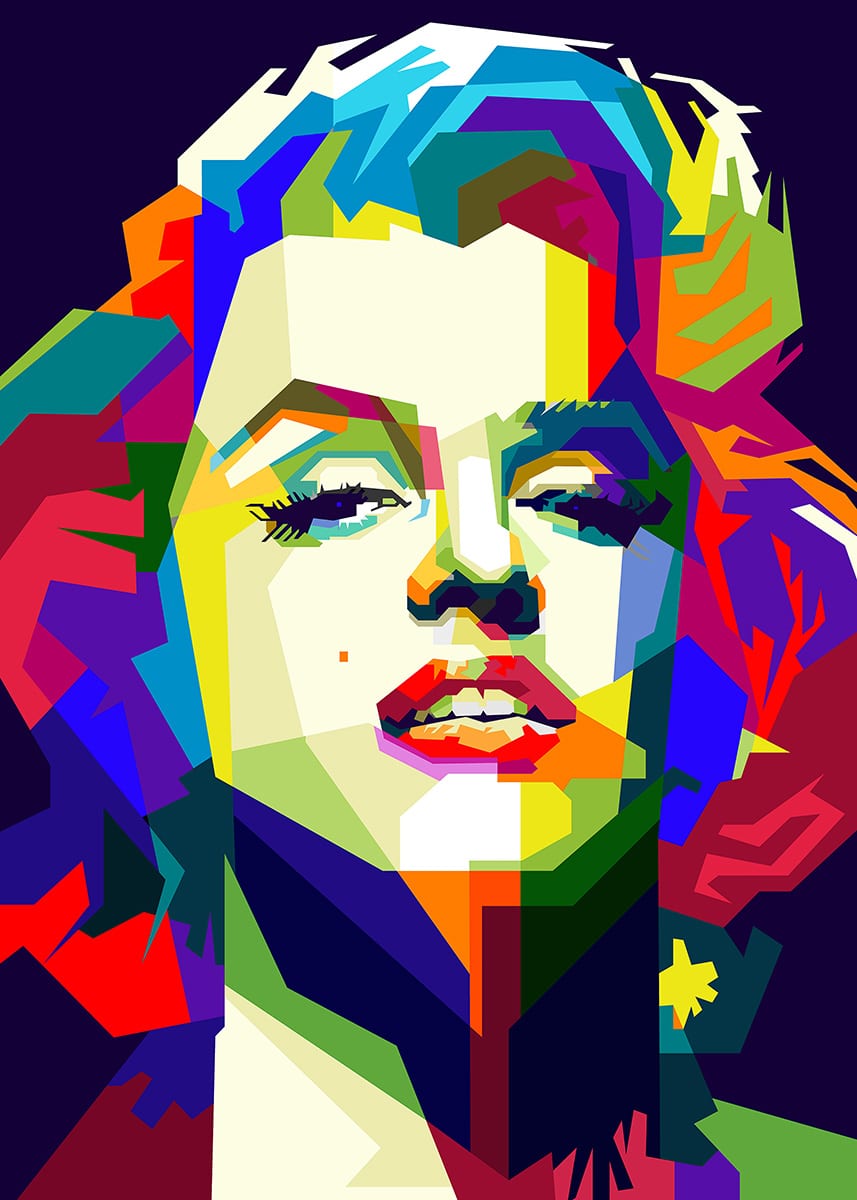 Black Market Art Company Blond Bombshell Print