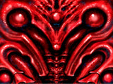 Black Market Art Company Blood Bio Print
