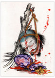 Black Market Art Company Blood Money Print