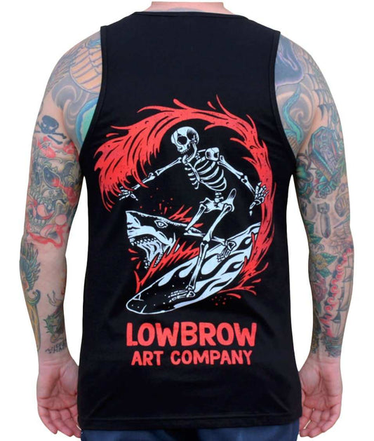 Black Market Art Company Bloody Waters Mens Tank Top - Black Market Art Company - Flyclothing LLC