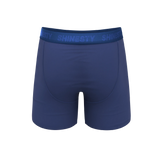 The Bloom Moon | Tonal Navy Ball Hammock® Pouch Underwear With Fly - Shinesty - Flyclothing LLC
