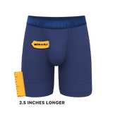 The Bloom Moon | Tonal Navy Ball Hammock® Boxer - Long Leg - Shinesty - Flyclothing LLC