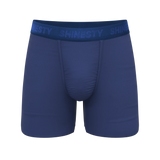 The Bloom Moon | Tonal Navy Ball Hammock® Pouch Underwear - Shinesty - Flyclothing LLC