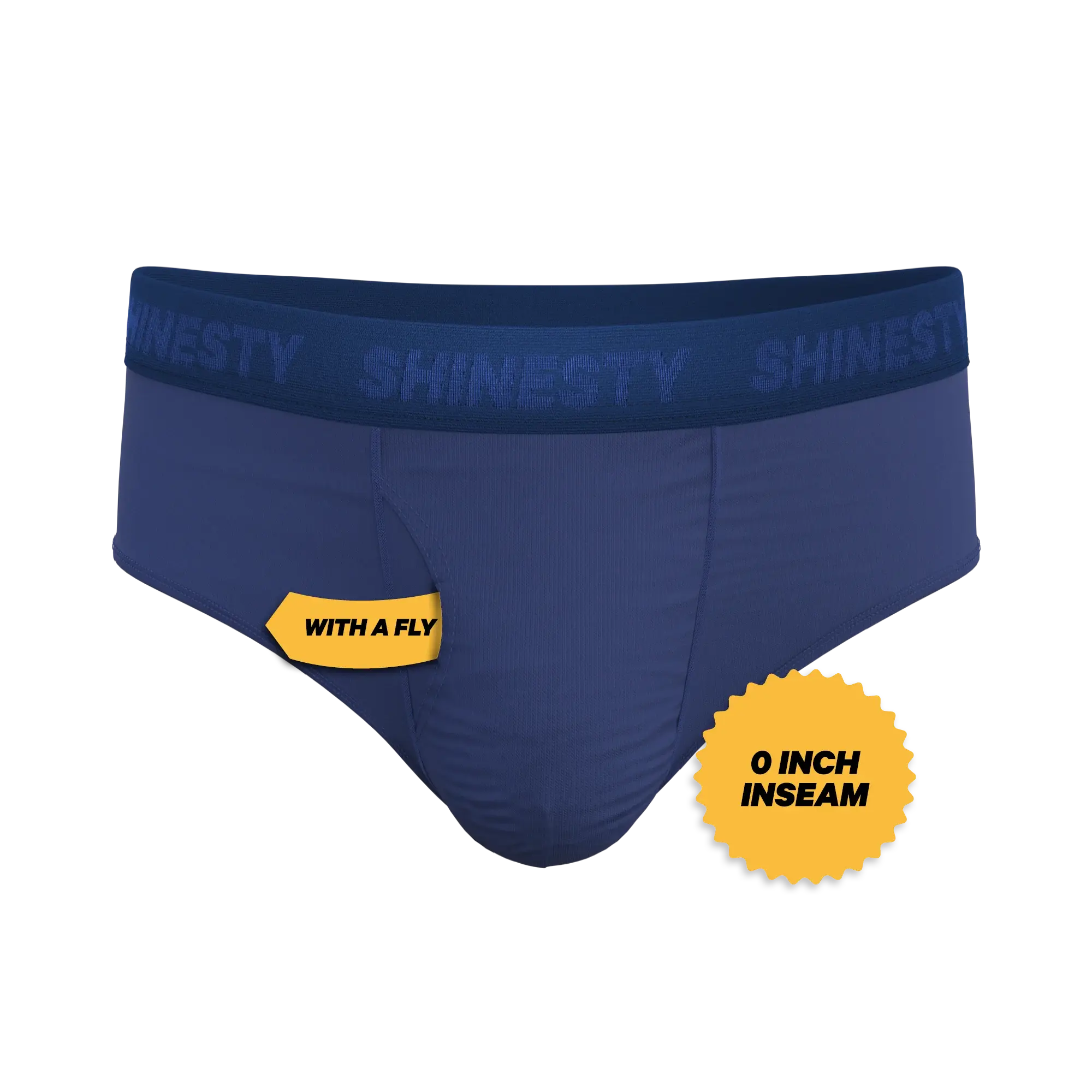 The Bloom Moon | Tonal Navy Ball Hammock® Pouch Underwear Briefs - Shinesty - Flyclothing LLC