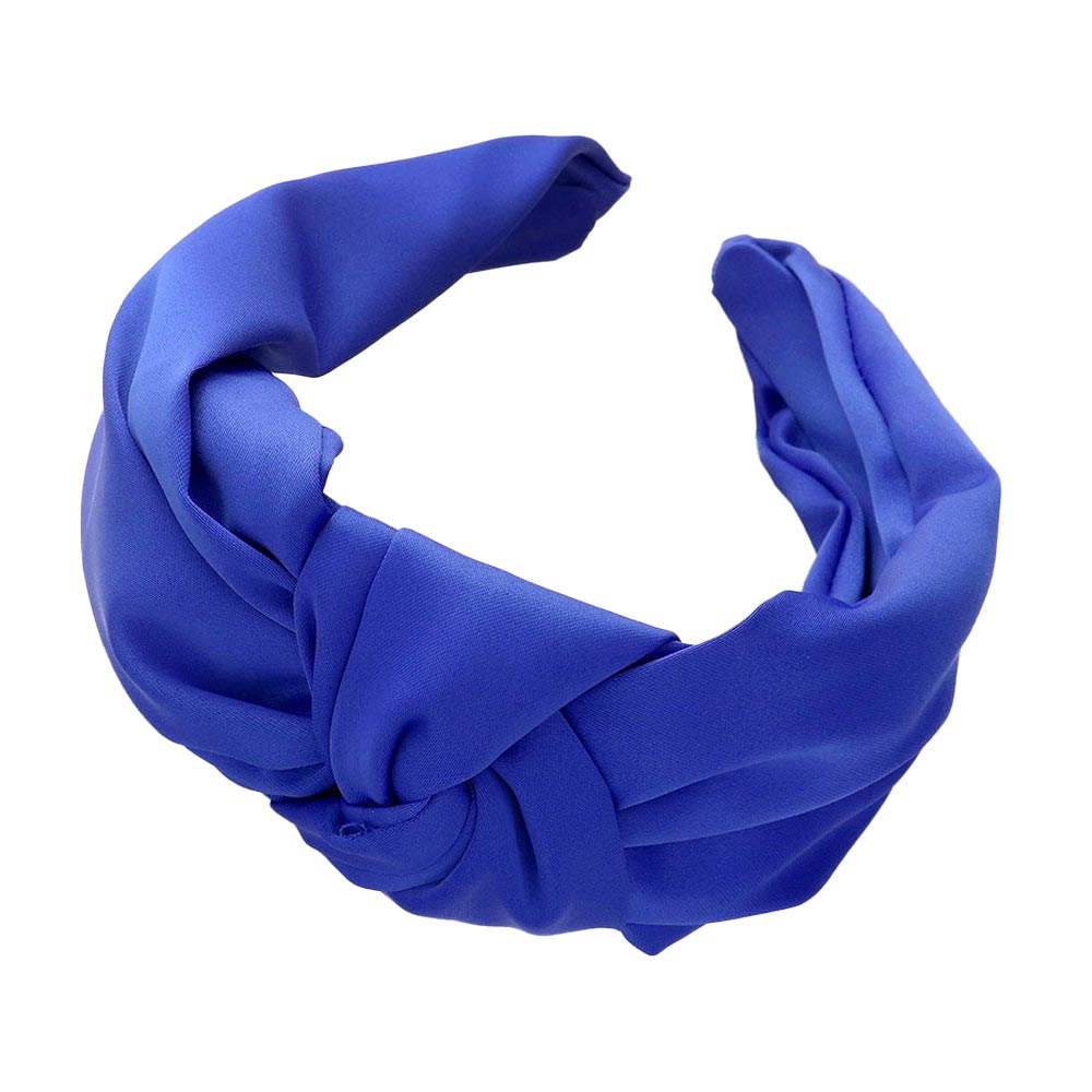 Beautiful Solid Knot Burnout Headband - Madeline Love - Flyclothing LLC