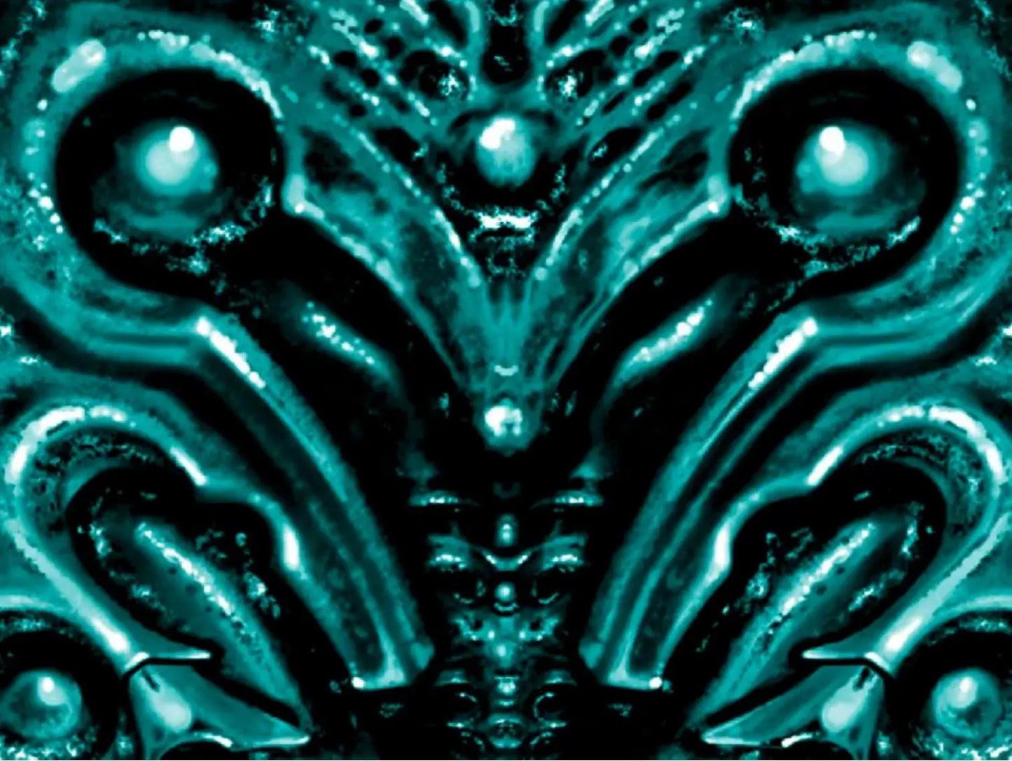 Black Market Art Company Blue Blood Bio Print - Black Market Art Company - Flyclothing LLC