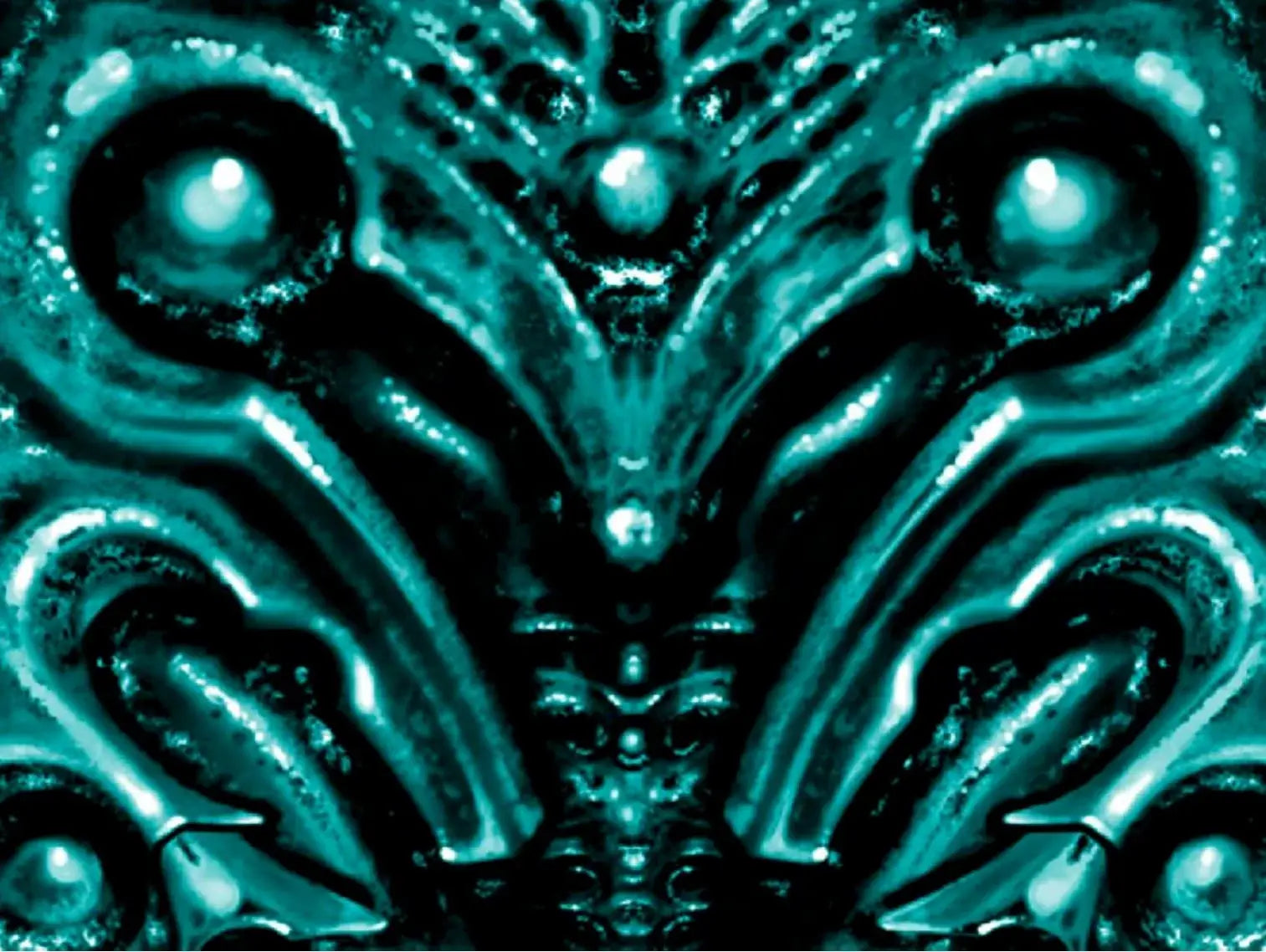 Black Market Art Company Blue Blood Bio Print - Black Market Art Company - Flyclothing LLC