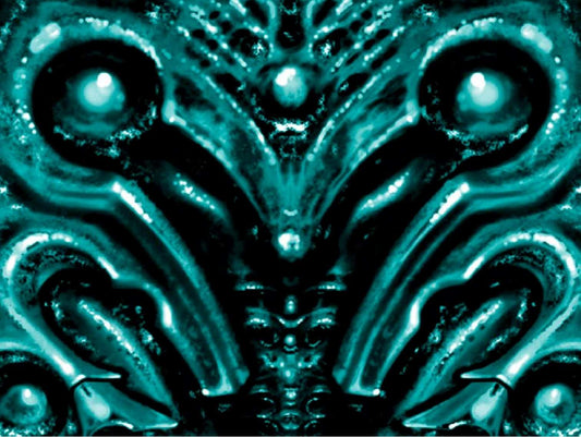 Black Market Art Company Blue Blood Bio Print - Black Market Art Company - Flyclothing LLC