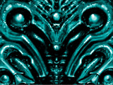 Black Market Art Company Blue Blood Bio Print