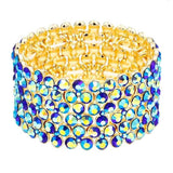 Bubble Stone Stretch Evening Bracelet - Madeline Love - Flyclothing LLC