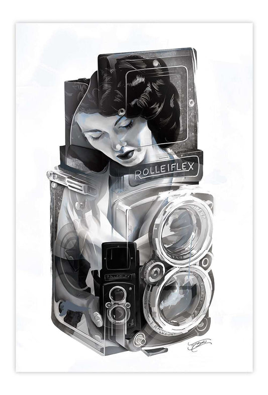 Black Market Art Company Blue Bunny Print - Black Market Art Company - Flyclothing LLC