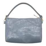 Faux Croc Patterned Tote Bag - Madeline Love - Flyclothing LLC