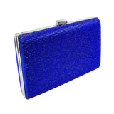 Crystal Shimmery Evening Clutch Bag - Madeline Love - Flyclothing LLC