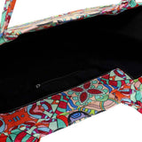 Evil Eye Hamsa Hand Printed Tote Bag - Madeline Love - Flyclothing LLC