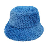 Fuzzy Faux Fur Bucket Hat - Madeline Love - Flyclothing LLC