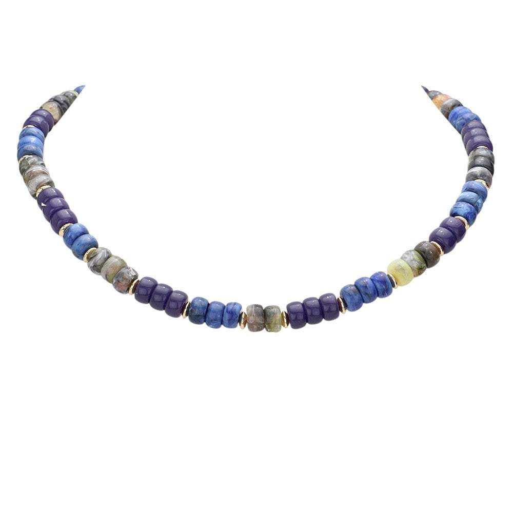Chunky Beaded Necklace - Madeline Love - Flyclothing LLC